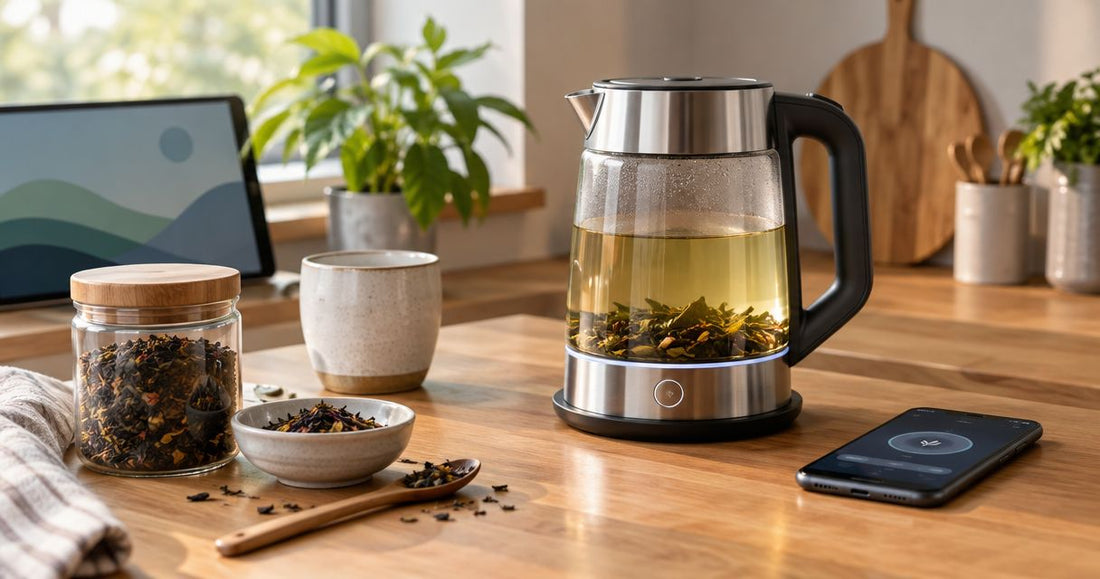 Loose leaf tea to a perfect steep: connecting to a smart kettle