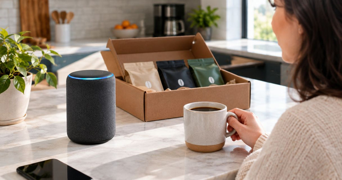 How to connect Alexa to your coffee subscription for reorders