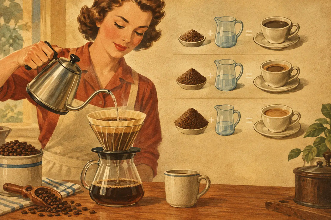 Guide to Coffee Brewing Ratios for Better Cups
