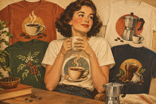 Coffee Themed Graphic Tees for Everyday Rituals