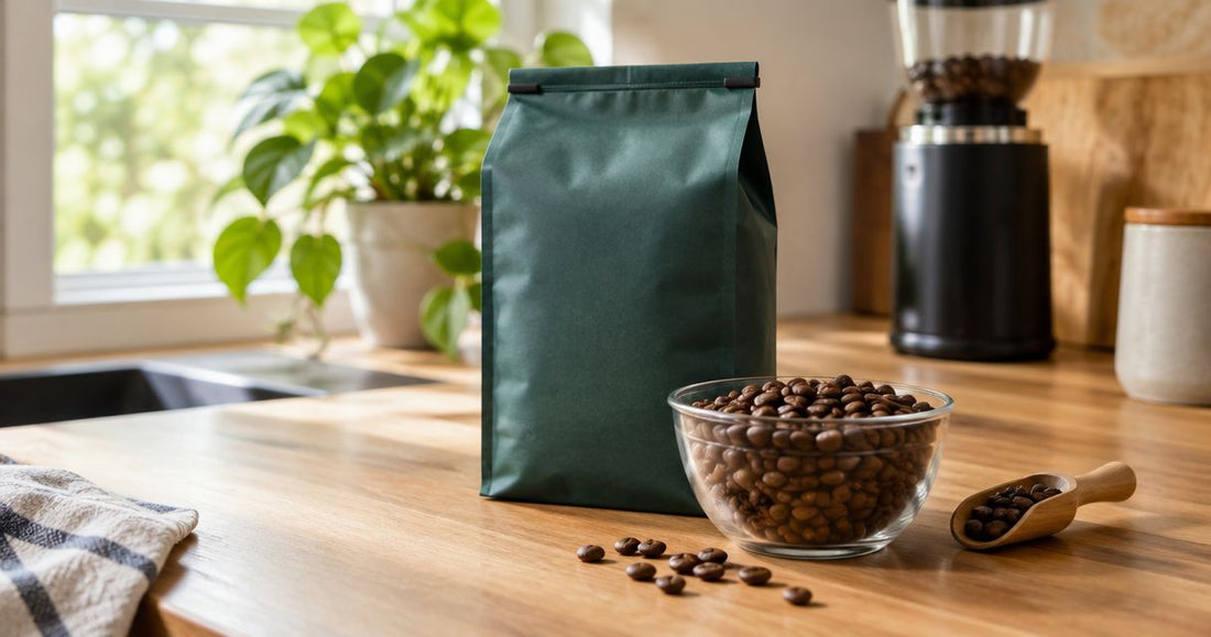 How long does whole bean coffee last unopened?